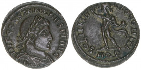 Constantinus I. 307-337
Römisches Reich - Kaiserzeit. Follis. SOLI INVICTO COMITI
Aquilea
3,11g
RIC 4
ss/vz