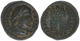 Constantinus I. 307-337
Römisches Reich - Kaiserzeit. Follis. PROVIDENTIAE AVGG
Alexandria
2,19g
RIC 34
ss/vz