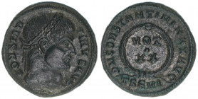 Constantinus I. 307-337
Römisches Reich - Kaiserzeit. Follis. VOT XX
Thessalonica
3,36g
RIC 101
vz