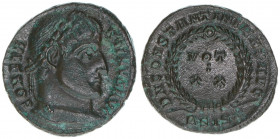 Constantinus I. 307-337
Römisches Reich - Kaiserzeit. Follis. VOT XX
Siscia
2,97g
RIC 159
ss/vz