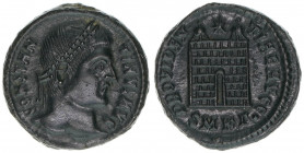 Constantinus I. 307-337
Römisches Reich - Kaiserzeit. Follis. PROVIDENTIAE AVGG
Cyzikus
3,67g
RIC 44
vz