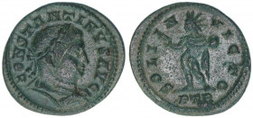 Constantinus I. 307-337
Römisches Reich - Kaiserzeit. Follis. SOLI INVICTO
Trier
1,88g
RIC 898
vz