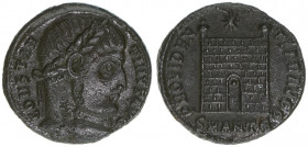Constantinus I. 307-337
Römisches Reich - Kaiserzeit. Follis. PROVIDENTIAE AVGG
Antiochia
2,56g
RIC 63
ss+