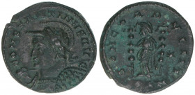 Constantinus I. 307-338
Römisches Reich - Kaiserzeit. Follis. CONCORD MILIT
3,60g
Kampmann 136.128
ss+