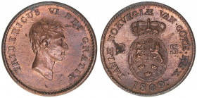 Friedrich VI. 1808-1839
Dänemark. 2 Skilling, 1809. 4,90g
Kahnt/Schön 16
ss/vz