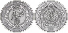 Grafschafter Münzfreunde Moers
Deutschland, Bundesrepublik. Jahres-Medaille, ohne Jahr (2011). 52,90g
vz/stfr
