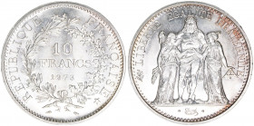 Republik
Frankreich. 10 Francs, 1973. Silber - selten
25,20g
Schön 236
AG900
stfr