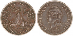 100 Francs, 2003
Französisch Polynesien - Tahiti. 9,97g. Schön 18
ss/vz