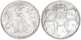 30 Drachmen, 1963
Griechenland. Silber. 18,05g
vz+