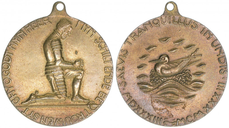 Medaille, 1533/1933
Niederlande. 6,17g. vz