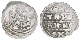 Stephan V. 1270-1272
Ungarn. Denar, ohne Jahr. 0,37g
Huszar 343
ss