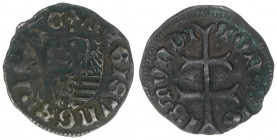 Sigismund 1386-1437
Ungarn. Denar, ohne Jahr. 0,41g
Huszar 576
ss