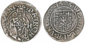 Wladislaw II. 1490-1516
Ungarn. Denar, 1505. 0,63g
Huszar 811
ss+
