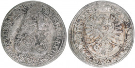 Sylvius Friedrich 1664-1697
Württemberg Öls. 15 Kreuzer, 1694 IT-T. 6,12g
Fr.u.S. 2335
ss-