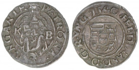 Ferdinand I. 1521-1564
Denar, 1540. Kremnitz
0,50g
ss/vz