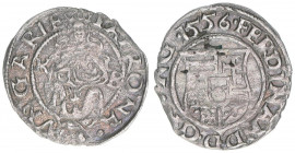 Ferdinand I. 1521-1564
Denar, 1556. Kremnitz
0,48g
ss/vz