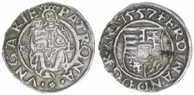 Ferdinand I. 1521-1564
Denar, 1557. Kremnitz
0,51g
ss/vz