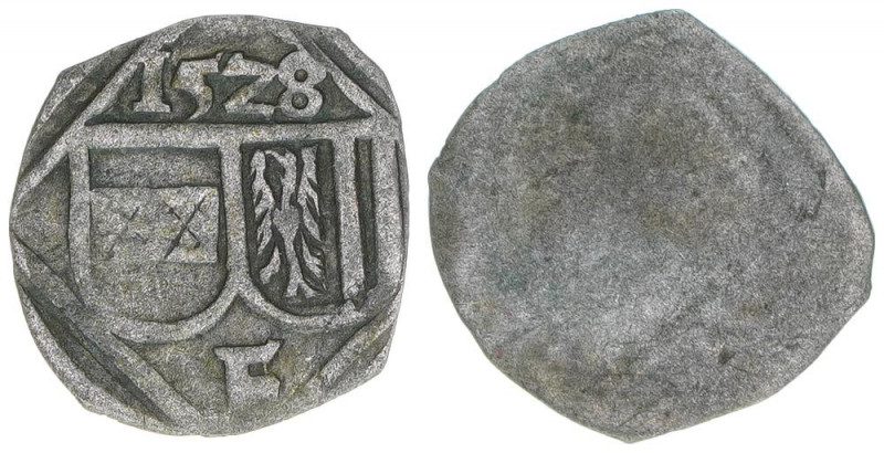 Ferdinand I. 1521-1564
Pfennig, 1528. Linz
0,27g
ss