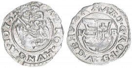 Matthias 1612-1619
Denar, 1615. Kremnitz
0,54g
ss/vz