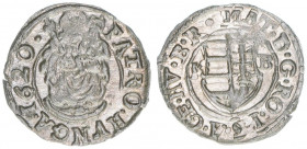 Matthias 1612-1619
Denar, 1620. Kremnitz
0,60g
stfr