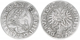Ferdinand II. 1619-1637
Groschen, 1629 HR. 1,51g
ss