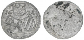 Ferdinand II. 1619-1637
Zweier, 1624. St. Veit
0,35g
ss/vz