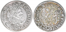 Ferdinand III. 1637-1657
Groschen, ohne Jahr. 1,42g
ss