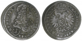 Leopold I. 1658-1705
Kreuzer, 1699. Wien
0,88g
Herinek 1662
Knick
ss/vz