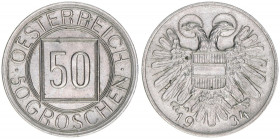 Verkehrsmünze
50 Groschen, 1934. Wien
5,44g
ANK 15
vz