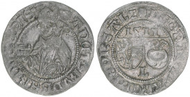 Leonhard von Keutschach 1495-1519
Erzbistum Salzburg. Batzen, 1511. Salzburg
3,21g
Zöttl 64, Probszt 104
vz-