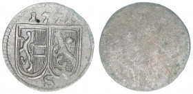 Sigismund III. Graf Schrattenbach 1753-1771
Erzbistum Salzburg. Pfennig, 1771. Salzburg
0,23g
Zöttl 3110, Probszt 2382
vz-