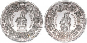 Sedisvakanz 1771-1772
Erzbistum Salzburg. AR Medaille, 1772. 56mm
Salzburg
61,01g
Zöttl 3116
Rf., kl.Kr.
vz-