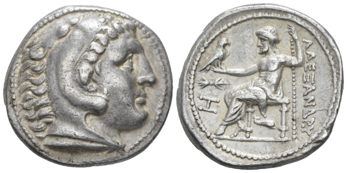 Kingdom of Macedon, Alexander III, 336-323 Amphipolis Tetradrachm circa 294-290,...