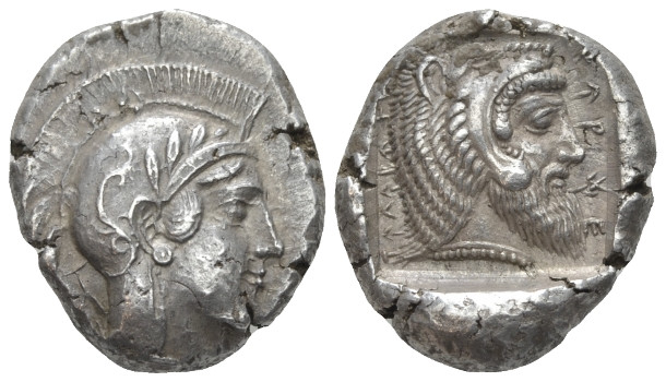 Lycia, Dynasts of Lycia, Kherei circa 410-390 Telmessos Stater circa 410-390, AR...