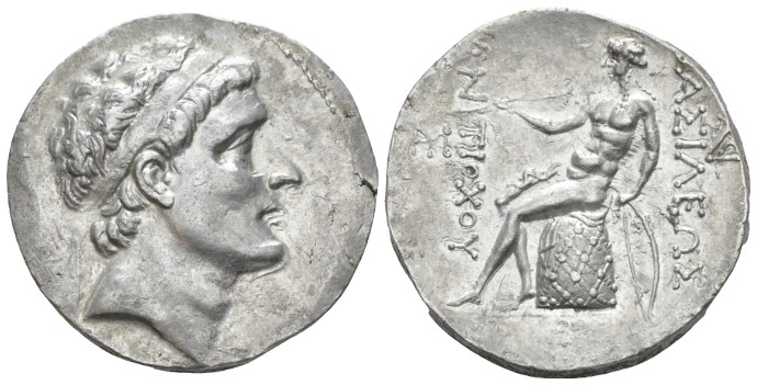 The Seleucid Kings, Antiochus, 266-246 Antioch Tetradrachm circa 256-246, 28.60 ...
