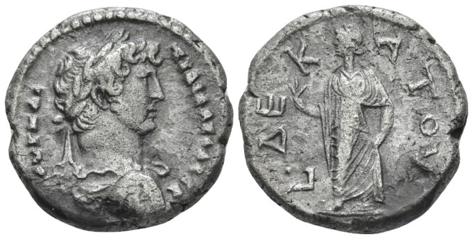 Egypt, Alexandria. Dattari. Hadrian, 117-138 Tetradrachm circa 125-126 (year 10)...