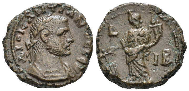 Egypt, Alexandria. Dattari. Diocletian, 284-305 Tetradrachm circa 295-296 (year ...