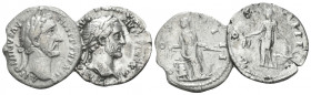 Antoninus Pius, 138-161 Large lot of 2 Denarii Rome , AR 17.00 mm., 5.12 g.
Large lot of two denarii. To study.

About Very fine