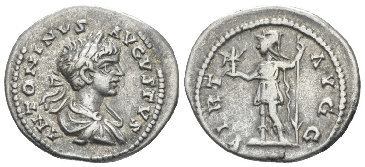Caracalla, 198-217 Denarius Laodicea ad Mare circa 200-201, AR 20.40 mm., 3.51 g...