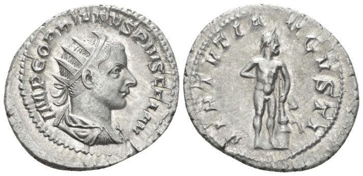 Gordian III, 238-244 Antoninianus Rome circa 241-243, AR 24.00 mm., 4.37 g.
Rad...