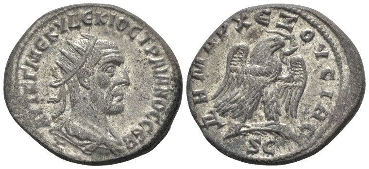 Trajan Decius, 249-251 Tetradrachm Antiochia circa 249-251, AV 26.80 mm., 11.60 ...