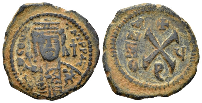 Tiberius II Constantine, 578-582 Decanummium Theoupolis (Antioch) circa 579 (yea...