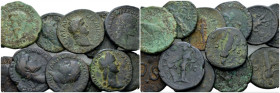Large lot of 13 Bronzes , Æ 20.00 mm., 149.00 g.
Large lot of 13 Bronzes.

Interesting to study and some rarities. About Very fine