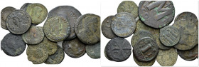 large lot of 16 Bronzes , Æ 22.00 mm., 67.28 g.
large lot of 16 Bronzes

Interesting to study. Some rarities. Very fine