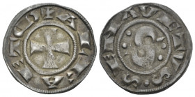 Siena, Republic, sec. XII-1390 Grosso 1211-1250, AR 20.00 mm., 1.68 g.
 CNI 17. MIR 478.
 
 Old cabinet tone and Good Very fine
