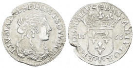 Tassarolo, Livia Centurioni Oltremarini, 1658-1667 Luigino 1666, AR 20.03 mm., 1.79 g.
MIR 995.

Good Very fine