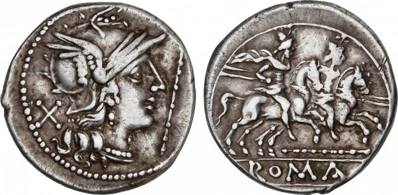 Roman Republic
Anonymous Issues in Denar System
Denario. 200-190 a.C. ANÓNIMO....