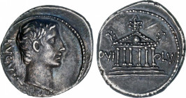 Roman Empire
Augustus (27 BC-14 AD)
Denario. Acuñada el 21 a.C. AUGUSTO. PELOPONESO DEL NORTE. Anv.: AVGVSTVS. Cabeza descubierta de Augusto a derec...