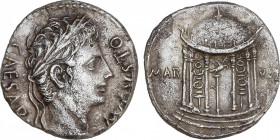 Roman Empire
Augustus (27 BC-14 AD)
Denario. Acuñada el 18 a.C. AUGUSTO. COLONIA PATRICIA (Córdoba). Anv.: CAESARI AVGVSTO. Cabeza laureada de Augus...