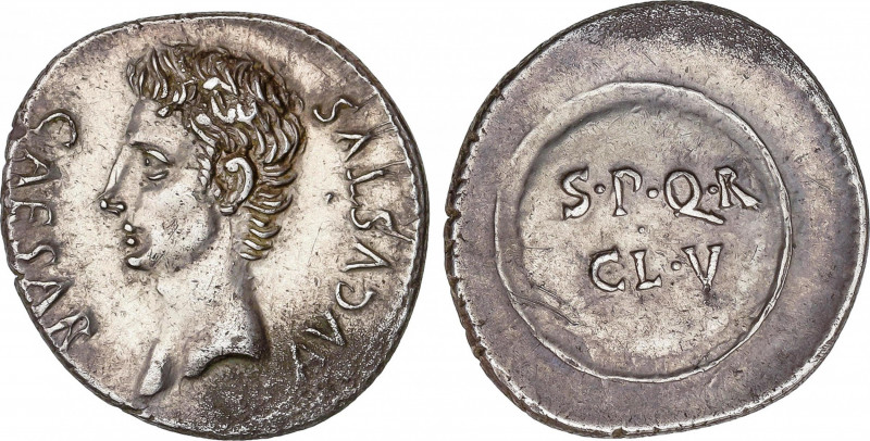 Roman Empire
Augustus (27 BC-14 AD)
Denario. Acuñada el 19-18 a.C. AUGUSTO. CA...